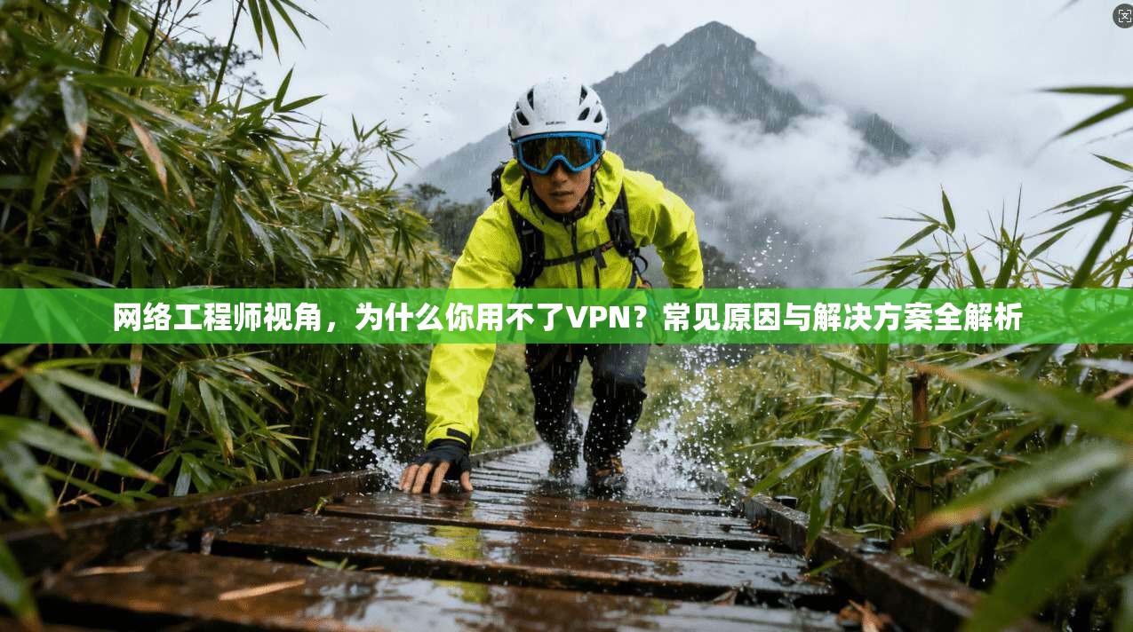 网络工程师视角,为什么你用不了VPN?常见原因与解决方案全解析