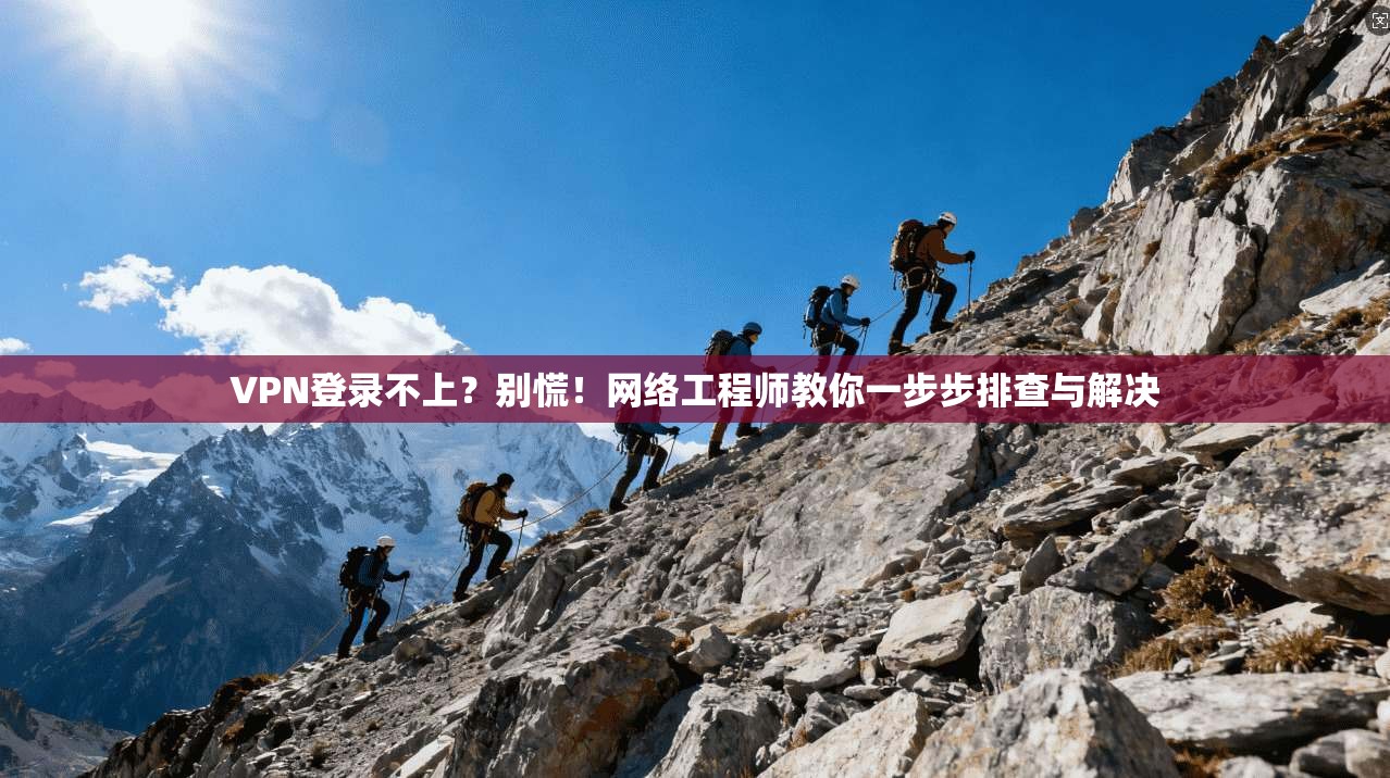 VPN登录不上?别慌!网络工程师教你一步步排查与解决