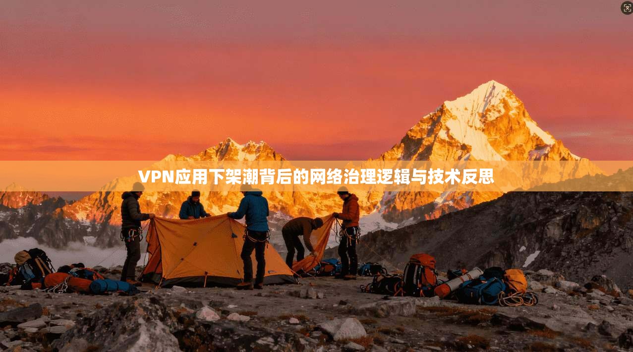 VPN应用下架潮背后的网络治理逻辑与技术反思