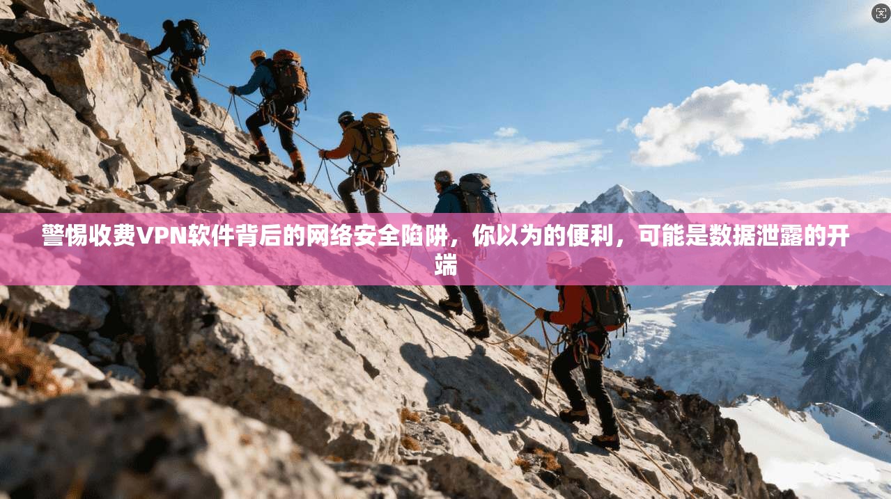 警惕收费VPN软件背后的网络安全陷阱，你以为的便利，可能是数据泄露的开端