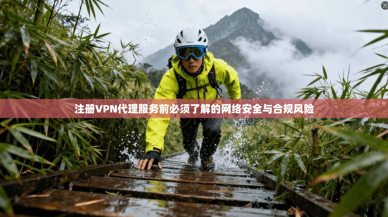 注册VPN代理服务前必须了解的网络安全与合规风险